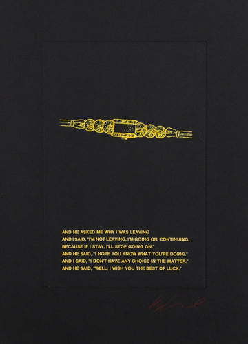 Watch Series 11 Etching | Les Levine,{{product.type}}