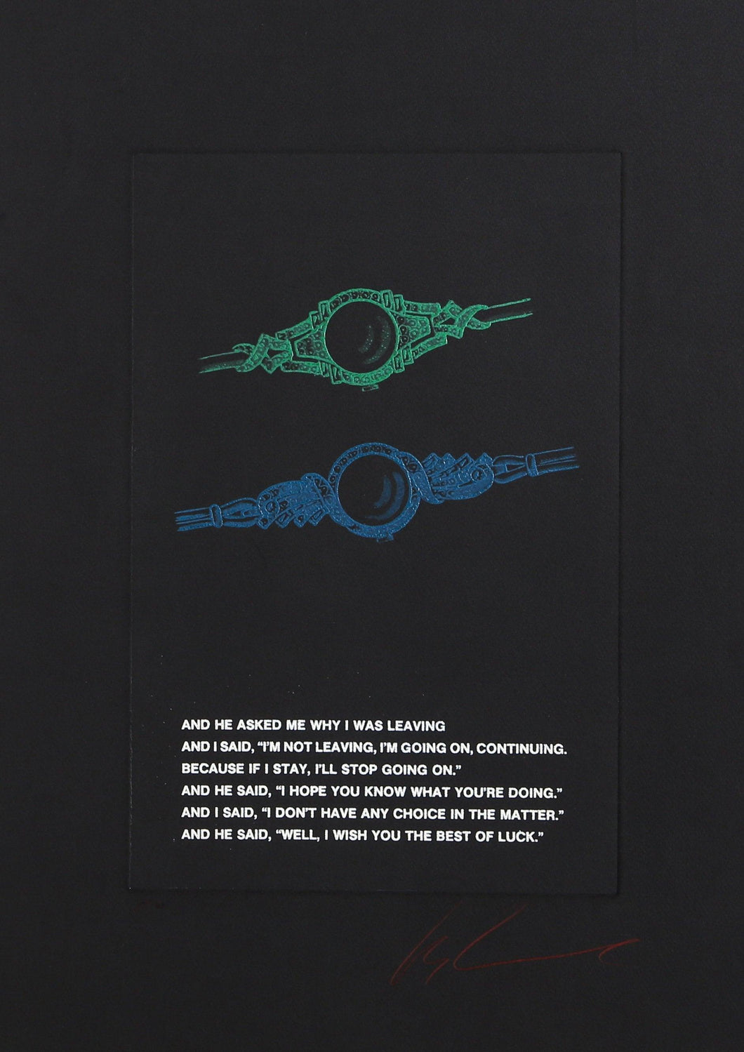 Watch Series 3 Etching | Les Levine,{{product.type}}