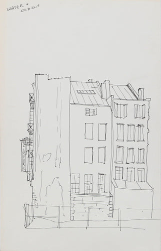 Water and Old Slip (P2.68) Ink | Eve Nethercott,{{product.type}}