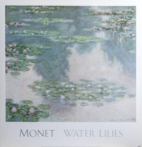 Water Lilies Poster | Claude Monet,{{product.type}}