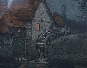 Water Mill Etching | Marcel Augis,{{product.type}}