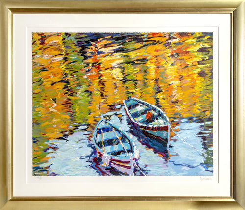 Water Reflection Screenprint | Aldo Luongo,{{product.type}}