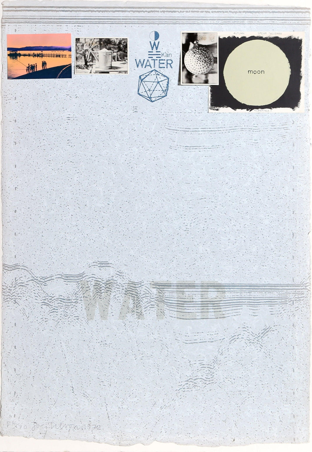 Water Screenprint | Joe Tilson,{{product.type}}