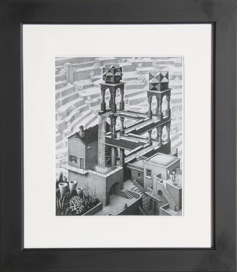 Waterfall Poster | M.C. (Maurits Cornelis) Escher,{{product.type}}
