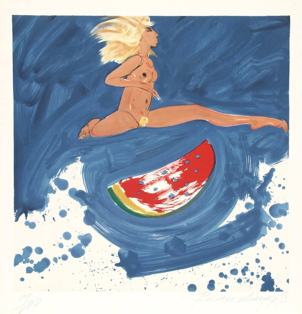 Watermelon Lithograph | Robert Beauchamp,{{product.type}}