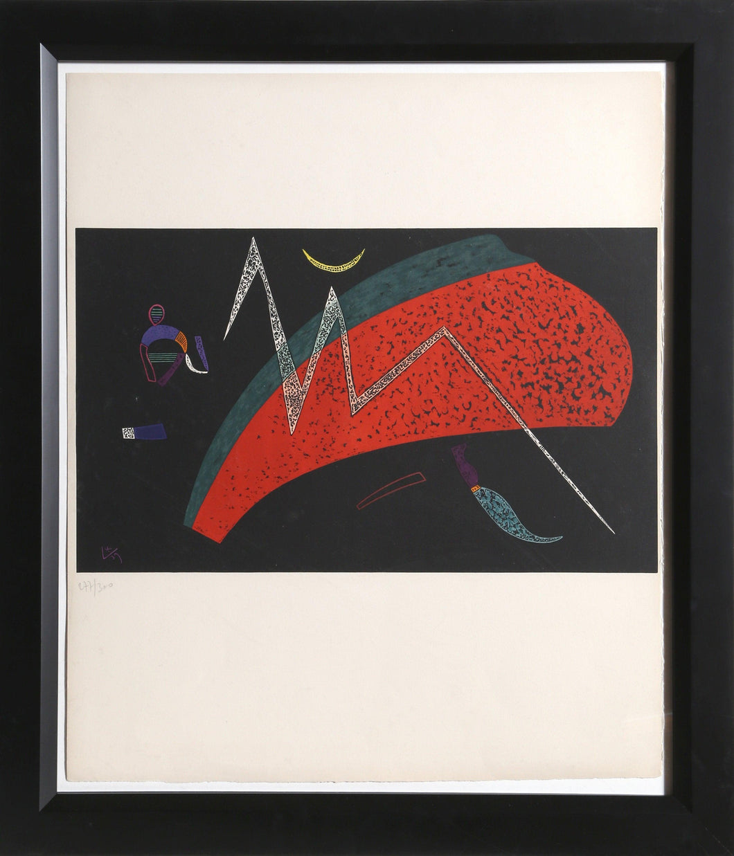 Watermelon Lithograph | Wassily Kandinsky,{{product.type}}