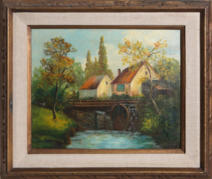 Watermill Oil | Unknown Artist,{{product.type}}