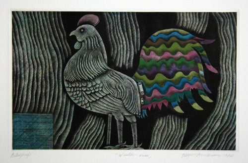 Weather Vanes Etching | Shigeru Narikawa,{{product.type}}