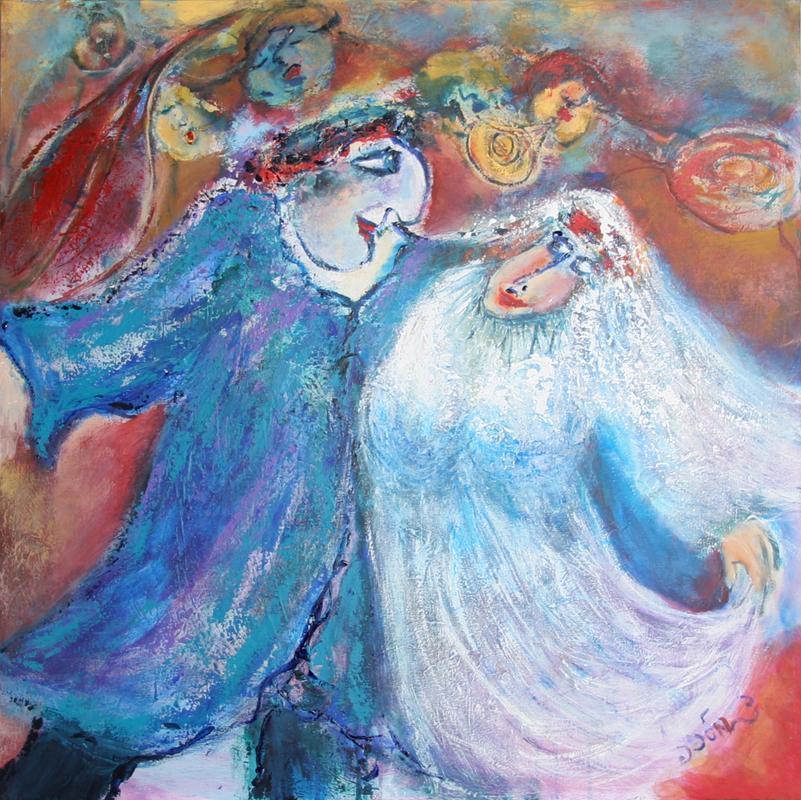Wedding 3 Acrylic | Malka Tsentsiper,{{product.type}}