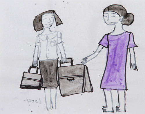 Welcome Home (1007) Watercolor | Kyu Sun Ariola,{{product.type}}