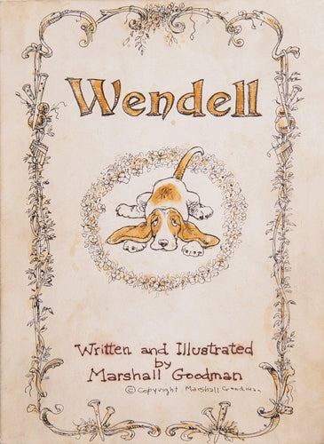 Wendell Title Page Watercolor | Marshall Goodman,{{product.type}}