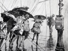 Wet Saturday Etching | Martin Lewis,{{product.type}}