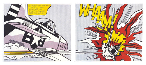 Whaam Offset Lithograph | Roy Lichtenstein,{{product.type}}