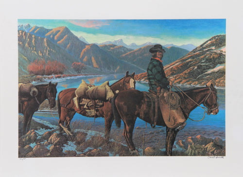 What Is Man That Thou Art Mindful Of Him Lithograph | Cecil Smith,{{product.type}}