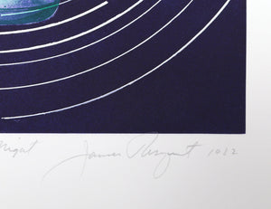 While the Earth Revolves at Night Etching | James Rosenquist,{{product.type}}