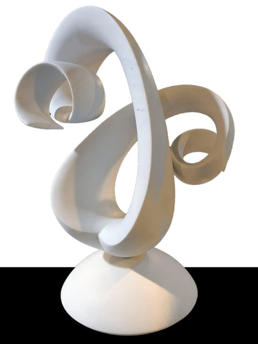 White Abstract Stone | Ellen Brenner-Sorensen,{{product.type}}