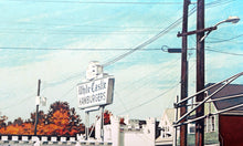 White Castle Screenprint | John Baeder,{{product.type}}