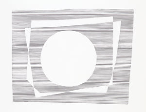 White Circle - P1, F7, I2 Screenprint | Josef Albers,{{product.type}}