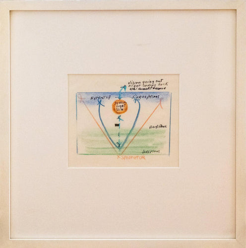 White Orange Sun Crayon | Irene Rice Pereira,{{product.type}}