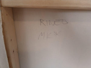 White Rine-O Mixed Media | Marcus Dean Kitchen,{{product.type}}