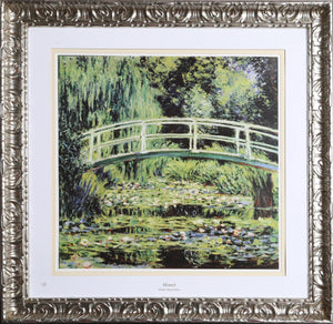 White Waterlilies Poster | Claude Monet,{{product.type}}