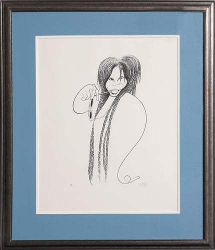 Whoopi Goldberg Lithograph | Al Hirschfeld,{{product.type}}