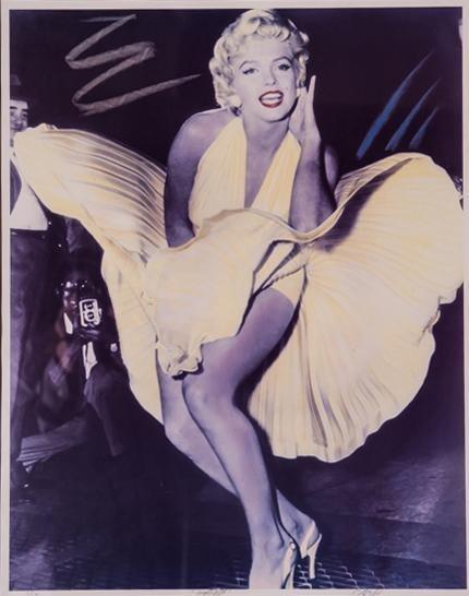 Whoosh (The Seven Year Itch) - Marilyn Monroe Color | Paul Allen,{{product.type}}