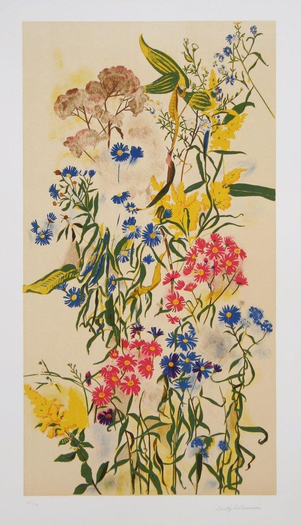 Wild Asters Lithograph | Dorothy Dell Dennison,{{product.type}}