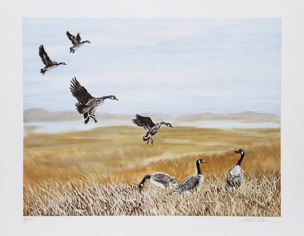 Wild Geese Lithograph | Allen Friedman,{{product.type}}