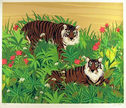 Wild Screenprint | Russ Elliott,{{product.type}}