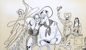Will Rogers Lithograph | Al Hirschfeld,{{product.type}}