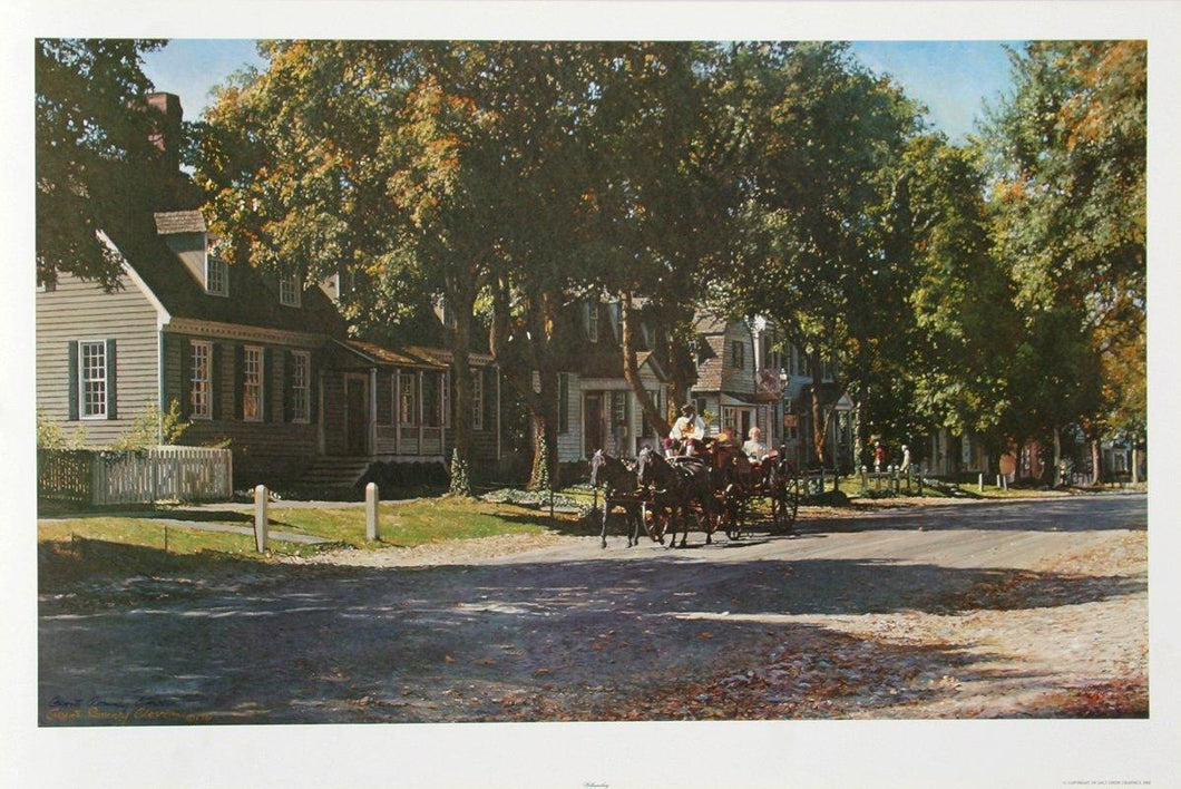 Williamsburg Lithograph | Grant Romney Clawson,{{product.type}}