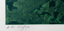 Wind White Leaves Screenprint | Domenick Turturro,{{product.type}}