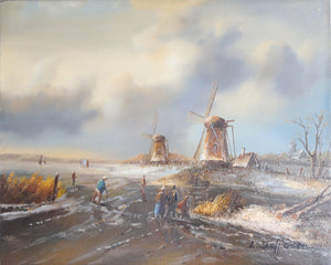 Windmill Oil | Unknown Artist,{{product.type}}