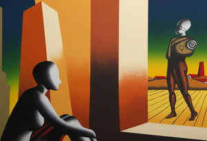 Window of Opportunity screenprint | Mark Kostabi,{{product.type}}