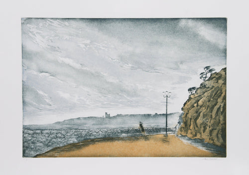 Windy Beach Etching | Hank Laventhol,{{product.type}}