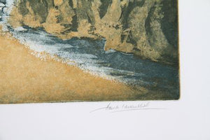 Windy Beach Etching | Hank Laventhol,{{product.type}}