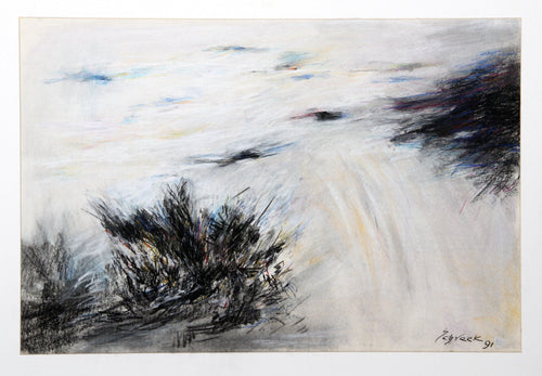 Windy Day Pastel | Michael Schreck,{{product.type}}