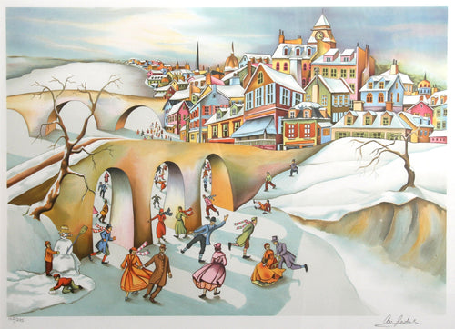Winter Fantasy Lithograph | Ari Gradus,{{product.type}}