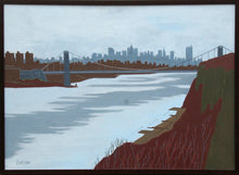 Winter, George Washington Bridge Oil | Allan Simpson,{{product.type}}