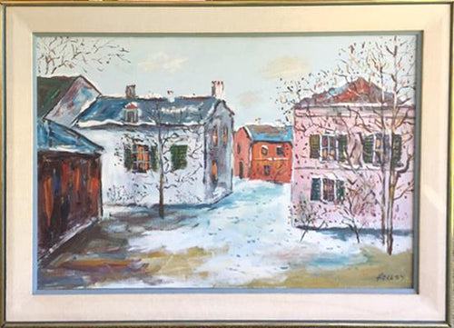 Winter Homes Oil | Truxton Hosley,{{product.type}}