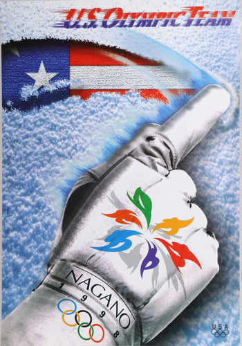 Winter Olympics - Nagano Poster | Primo Angeli,{{product.type}}