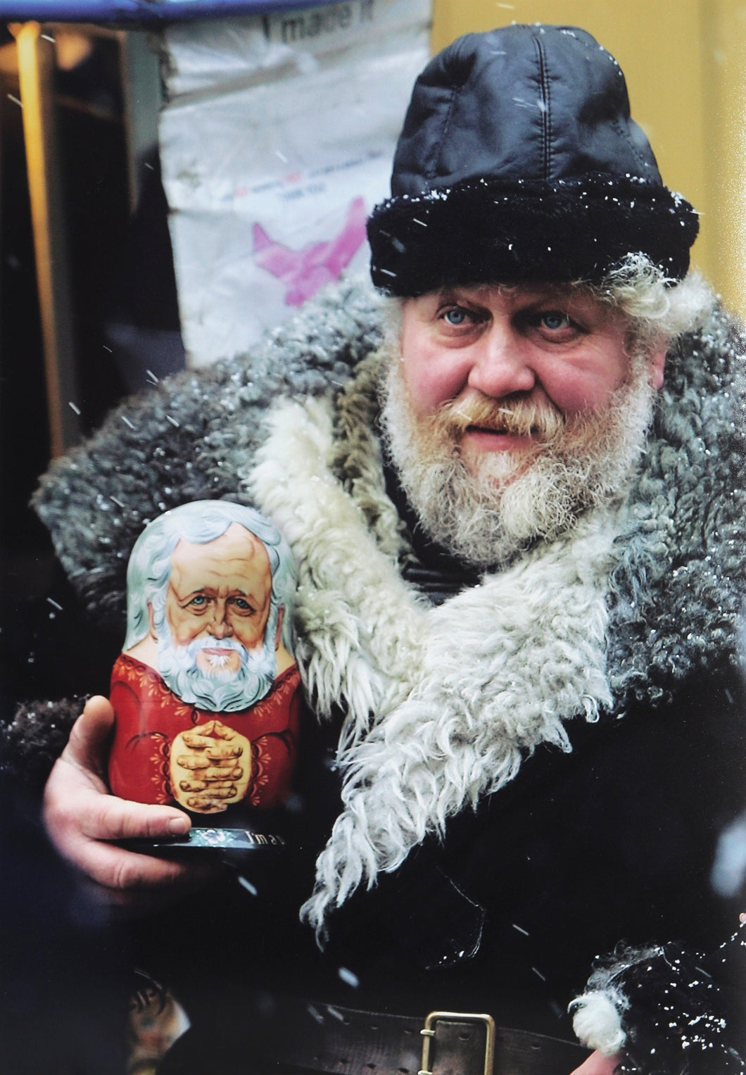 Winter Street Scene, from The Moscow Times Color | Igor Tabakov,{{product.type}}