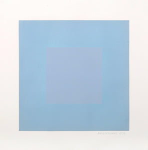 Winter Suite (Light Blue with Blue) Etching | Richard Anuszkiewicz,{{product.type}}
