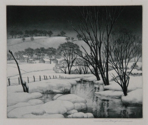 Winter Symphony Etching | Samuel Margolies,{{product.type}}