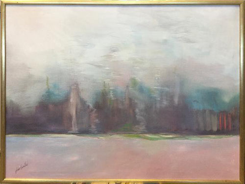 Winter Trees Acrylic | Gloria Rosenthal,{{product.type}}