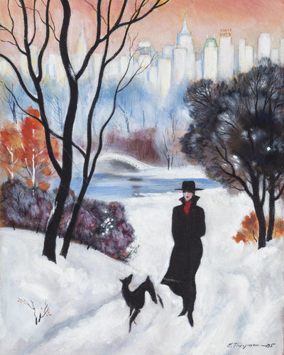 Winter Walk acrylic | Erik Freyman,{{product.type}}