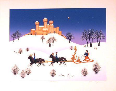 Winterreise Screenprint | Wilma Longhammer,{{product.type}}