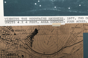 Wishing the Mountains Madness Lithograph | Dennis Oppenheim,{{product.type}}