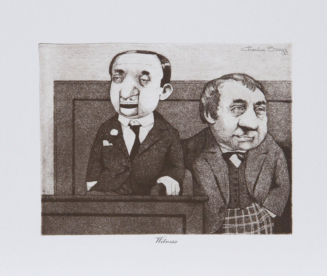 Witness Lithograph | Charles Bragg,{{product.type}}
